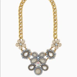 Charming Charlie flower statement necklace